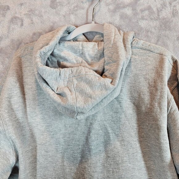 Disney Unisex Large Oogie Boogie Hoodie Sweatshirt Gray Graphic Pullover Pocket - Picture 9 of 12